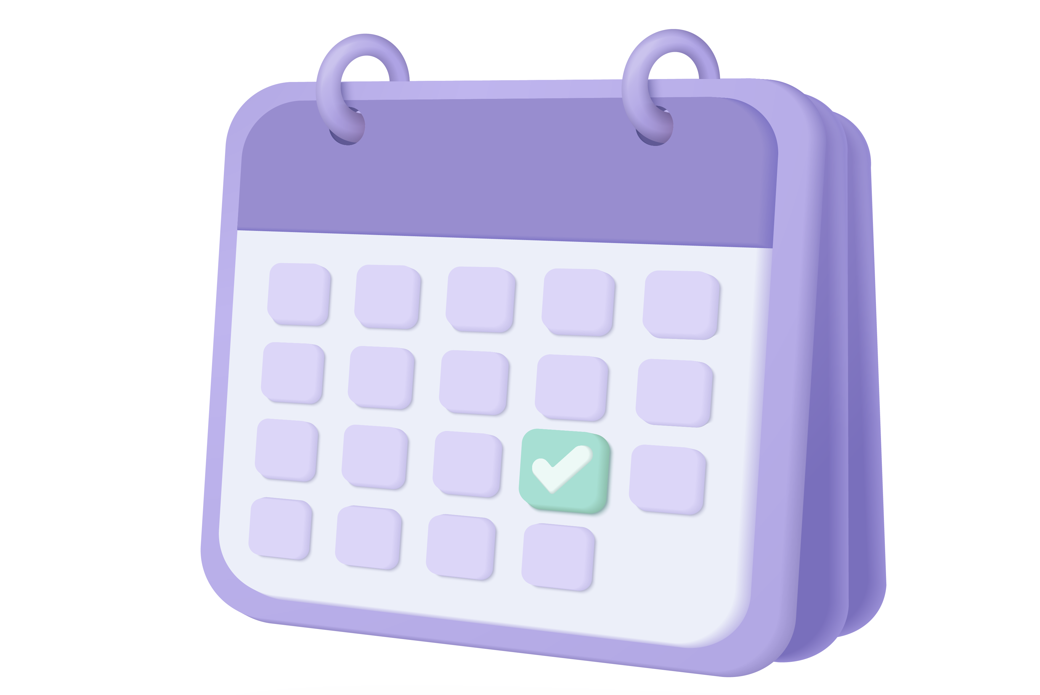 Imagen de calendario ilustración